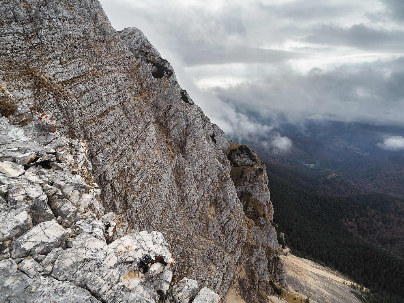 padina lancii peretele marelui grohotis poiana inchisa